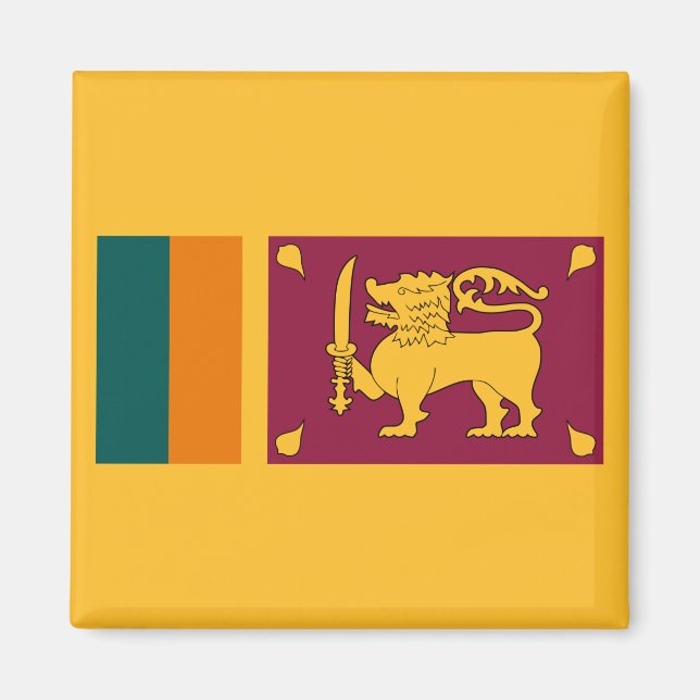 Íman Bandeira do Sri Lanka (Frente)
