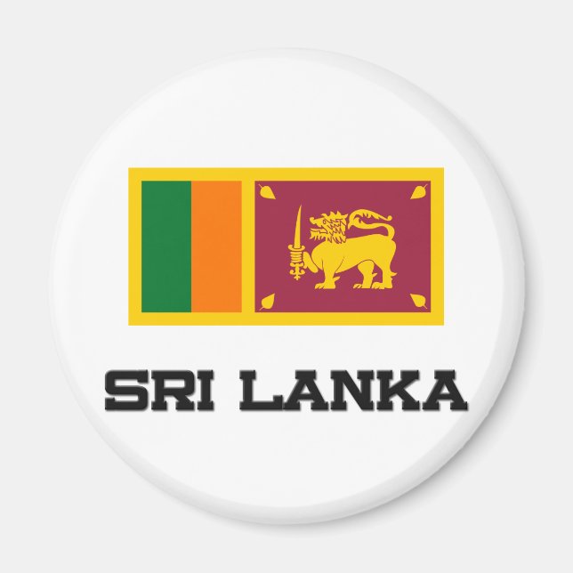 Íman Bandeira do Sri Lanka (Frente)