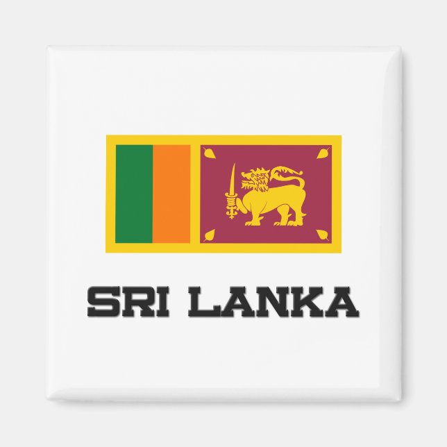 Íman Bandeira do Sri Lanka (Frente)