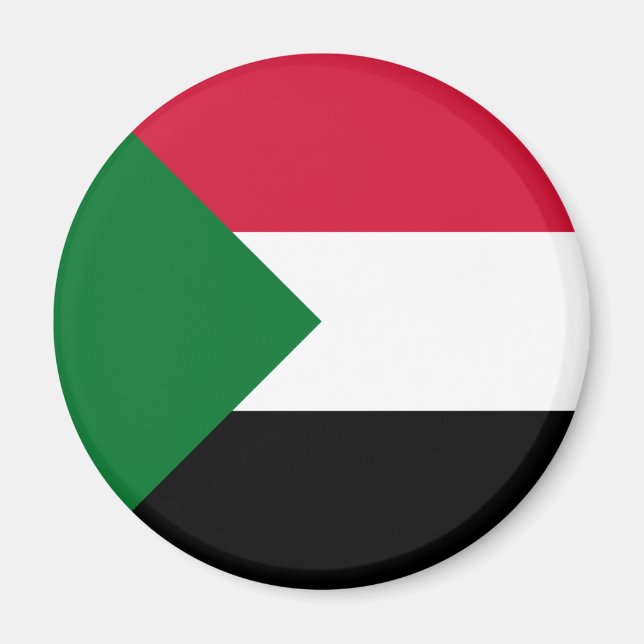 Íman Bandeira do Sudão (Frente)