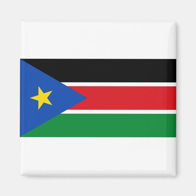 Íman Bandeira do Sudão do Sul (Frente)