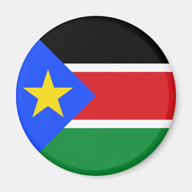 Íman Bandeira do Sudão do Sul (Frente)