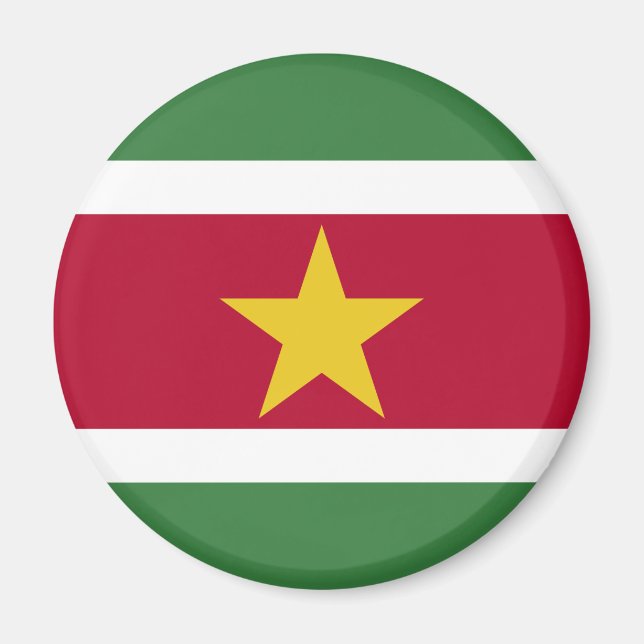 Íman Bandeira do Suriname (Frente)