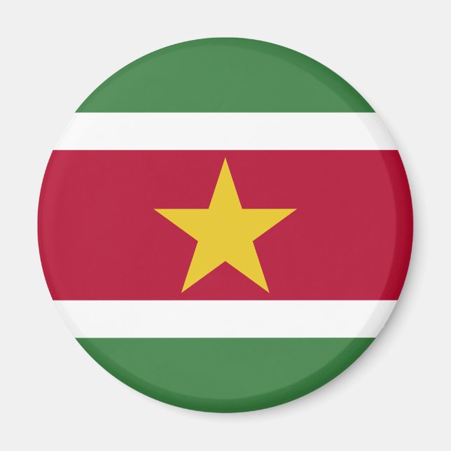 Íman Bandeira do Suriname (Frente)