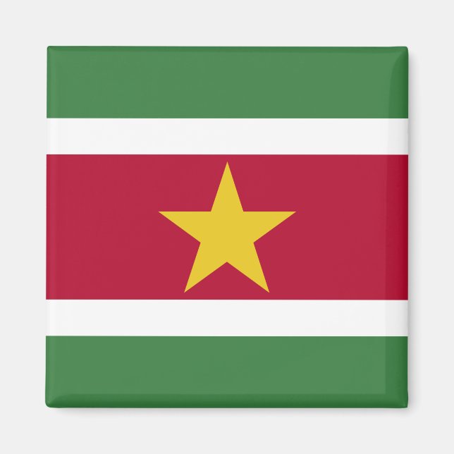 Íman Bandeira do Suriname (Frente)