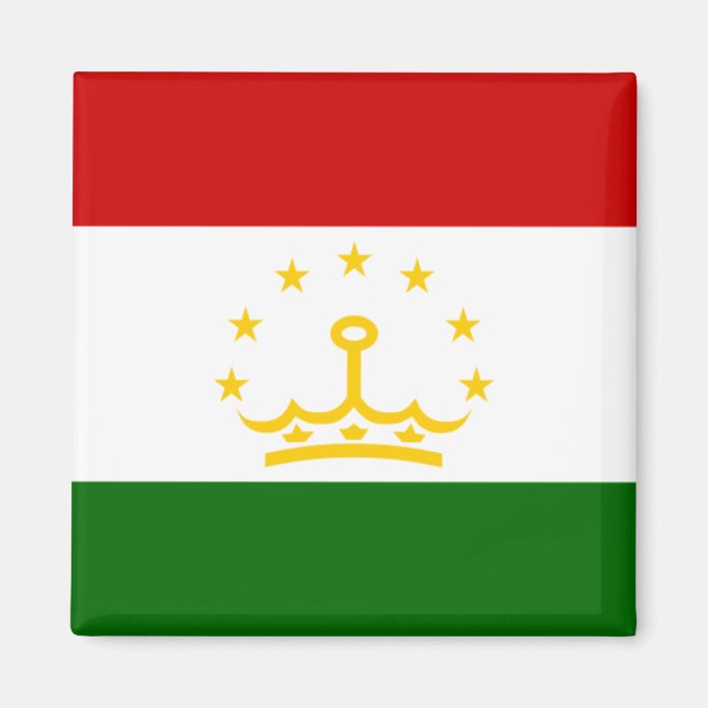 Íman Bandeira do Tajiquistão (Frente)