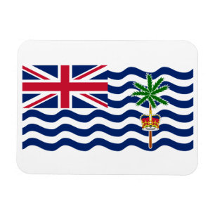 Íman Bandeira do Território Britânico do Oceano Índico
