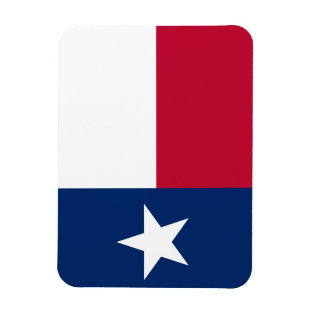 Íman Bandeira do Texas (Vertical)