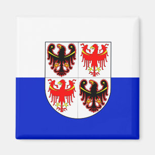 Íman Bandeira do Trentino-Alto Adige (Itália)