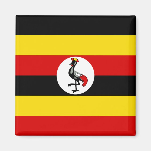Íman Bandeira do Uganda (Frente)