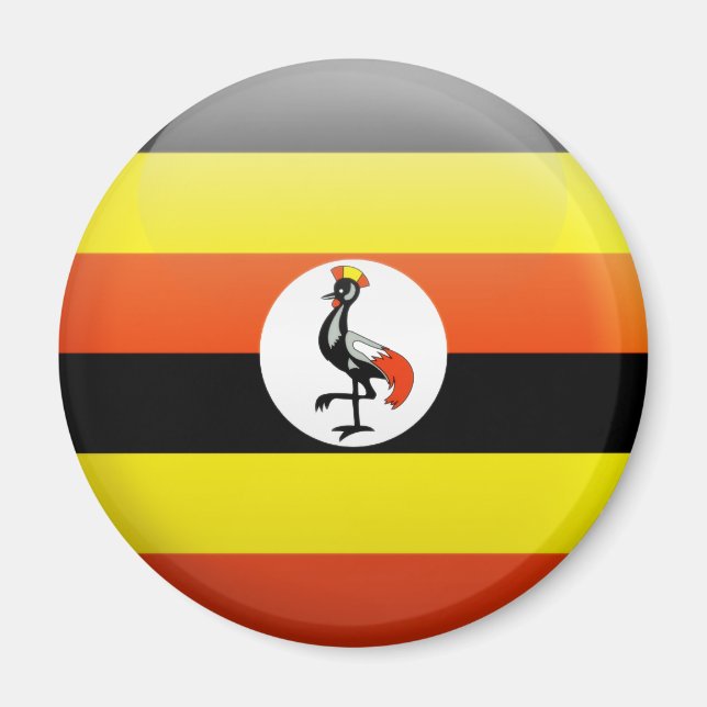 Íman Bandeira do Uganda (Frente)