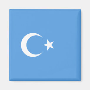 Íman Bandeira do Uigur do Turquestão Oriental (Uyghuri
