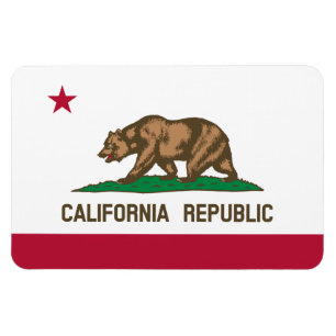 Íman Bandeira do Urso da República da Califórnia: Calif