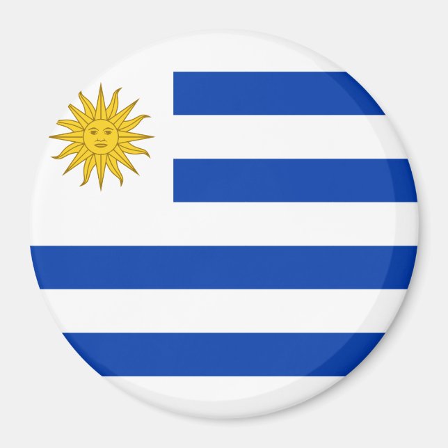 Íman Bandeira do Uruguai (Frente)