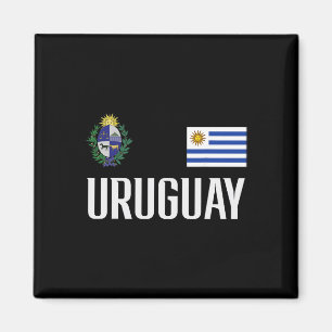 Íman Bandeira do Uruguai Fã de Futebol Uruguaio Homens