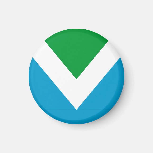 Íman Bandeira do vegão internacional (Frente)