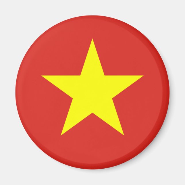 Íman bandeira do vietname (Frente)