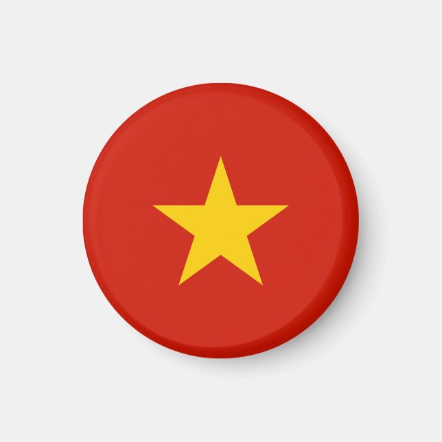 Íman bandeira do Vietname (Frente)