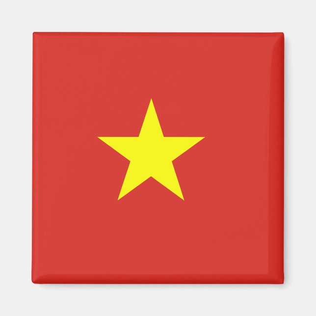 Íman bandeira do Vietname (Frente)