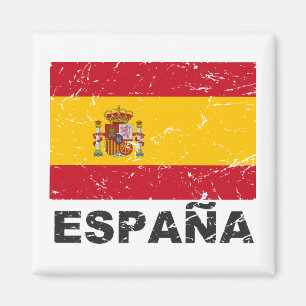 Íman Bandeira do vintage da espanha
