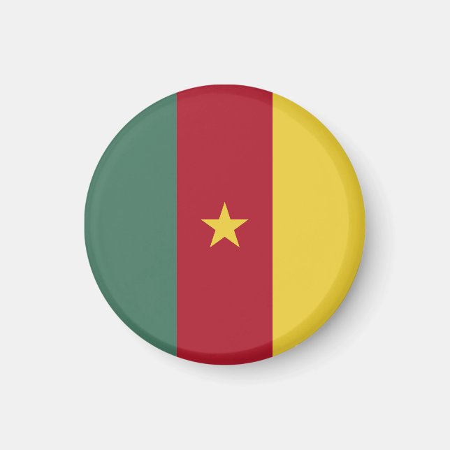 Íman Bandeira dos Camarões (Frente)