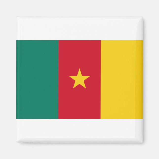 Íman Bandeira dos Camarões (Frente)