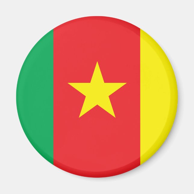 Íman Bandeira dos Camarões (Frente)