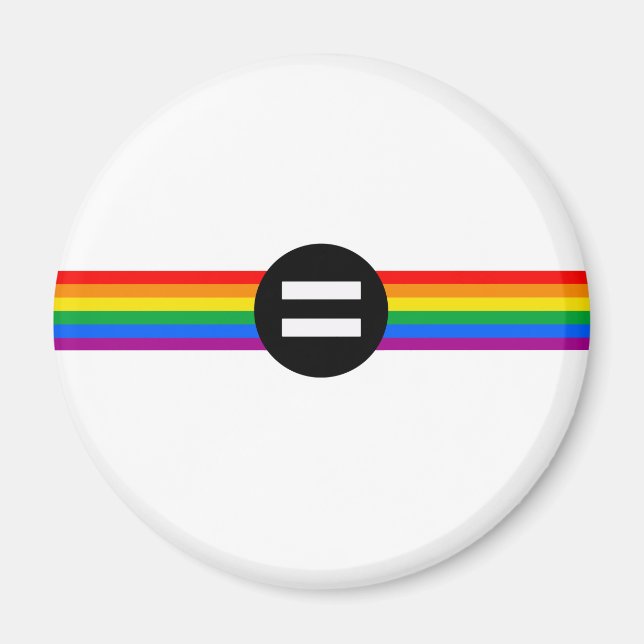 Íman Bandeira dos Direitos Gay (Frente)