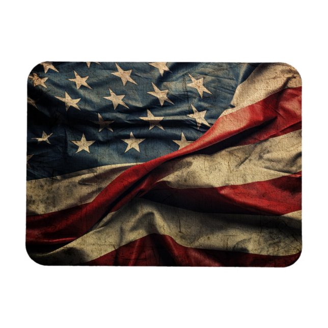 Íman Bandeira dos Estados Unidos da América (Horizontal)