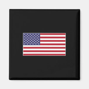 Íman Bandeira dos EUA Adesivo no Peito Star Spangled Ba