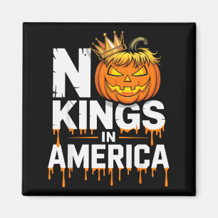 Íman Bandeira dos EUA Desgastada Funny No Kings Hallowe