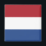 Íman Bandeira dos Países Baixos<br><div class="desc">Produtos de Sinalizador Mundial Personalizáveis - Sinta-se à vontade para adicionar o seu próprio texto.</div>