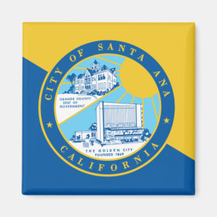 Íman Bandeira dos Papais noeis Ana (Califórnia)