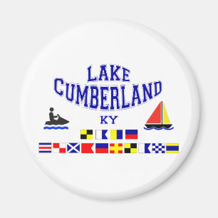 Íman Bandeira dos Sig de Cumberland KY do lago