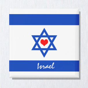 Íman Bandeira e Coração israelense - viagem israelenses