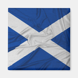 Íman Bandeira enrugada de Scotland
