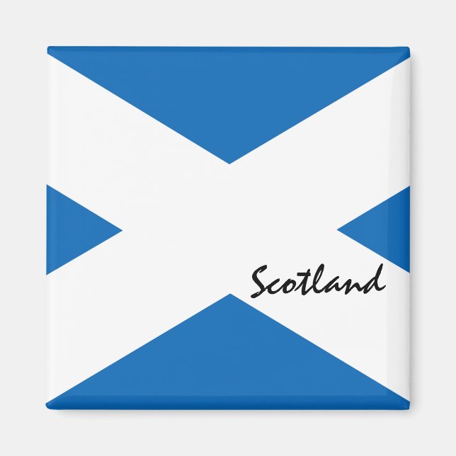 Íman Bandeira escocesa & Scotland Land Patriots /despor (Frente)