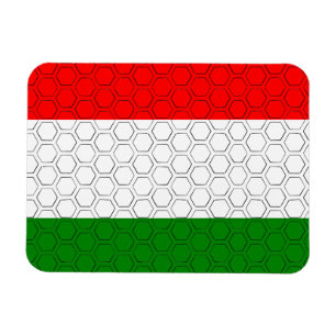 Íman Bandeira Estilizada da Hungria