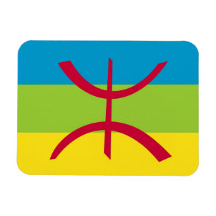 Íman bandeira étnica do berber