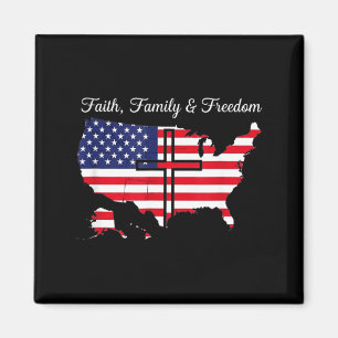 Íman Bandeira EUA fé família liberdade 4 de julho 