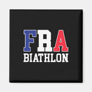 Íman Bandeira França Biathlonista - Fra Biathlon France