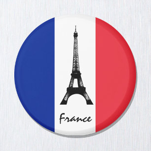 Íman Bandeira francesa Magnet, Eiffel Tower, feriado, F