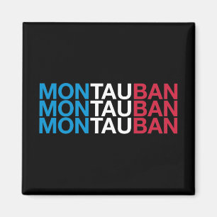 Íman Bandeira francesa MONTAUBAN