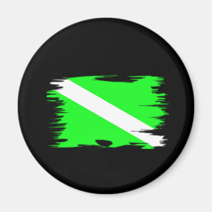 Íman Bandeira Funky do mergulho da cor