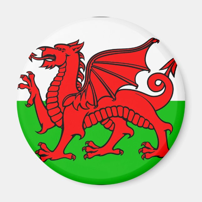 Íman Bandeira galesa (Frente)