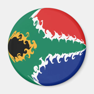 Íman Bandeira Gnarly de África do Sul