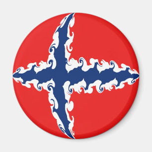 Íman Bandeira Gnarly de Noruega