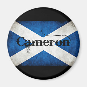Íman bandeira grunge Cameron