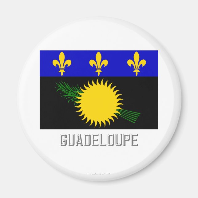 Íman Bandeira Guadalupe com nome (Frente)