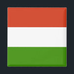 Íman Bandeira Húngara<br><div class="desc">Mostre um orgulho húngaro! Uma ideia de presente de excelente!</div>